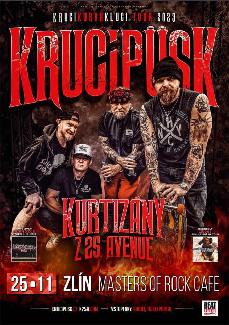 Krucipüsk + Kurtizány z 25. Avenue Tour 2023