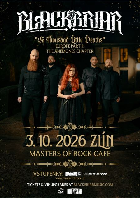 Blackbriar — Masters of Rock Café, Злин